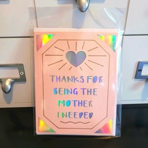 Mother's Day Blank Greeting Card